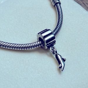 Pandora Retired High Heel Shoe Dangle Charm